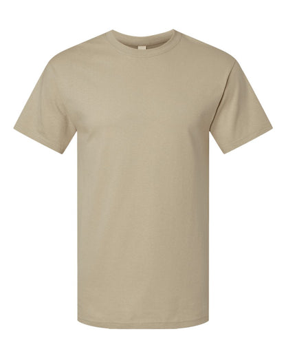 M&O Gold Soft Touch T-Shirt 4800 #color_Sand