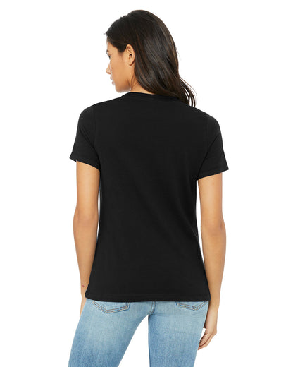 BELLA + CANVAS Ladies' Relaxed Jersey Short-Sleeve T-Shirt B6400 #color_BLACK