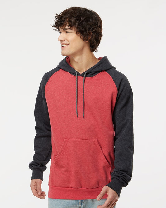 King Fashion Fleece Raglan Hooded Sweatshirt KF4042