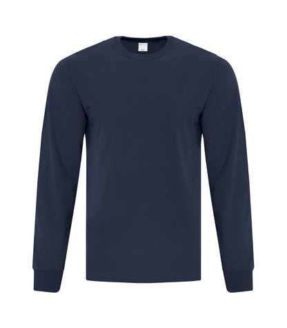 Atc Everyday Collection Everyday Cotton L/S Tee ATC1015 #color_Navy