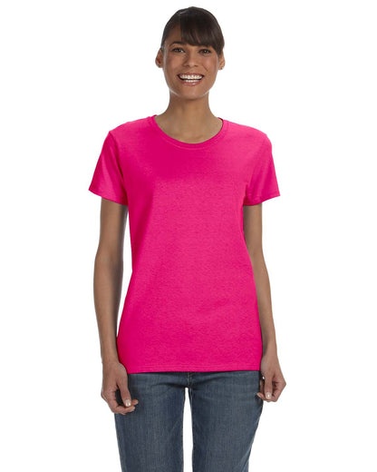 Gildan Ladies' Heavy Cotton™ T-Shirt G500L #color_HELICONIA