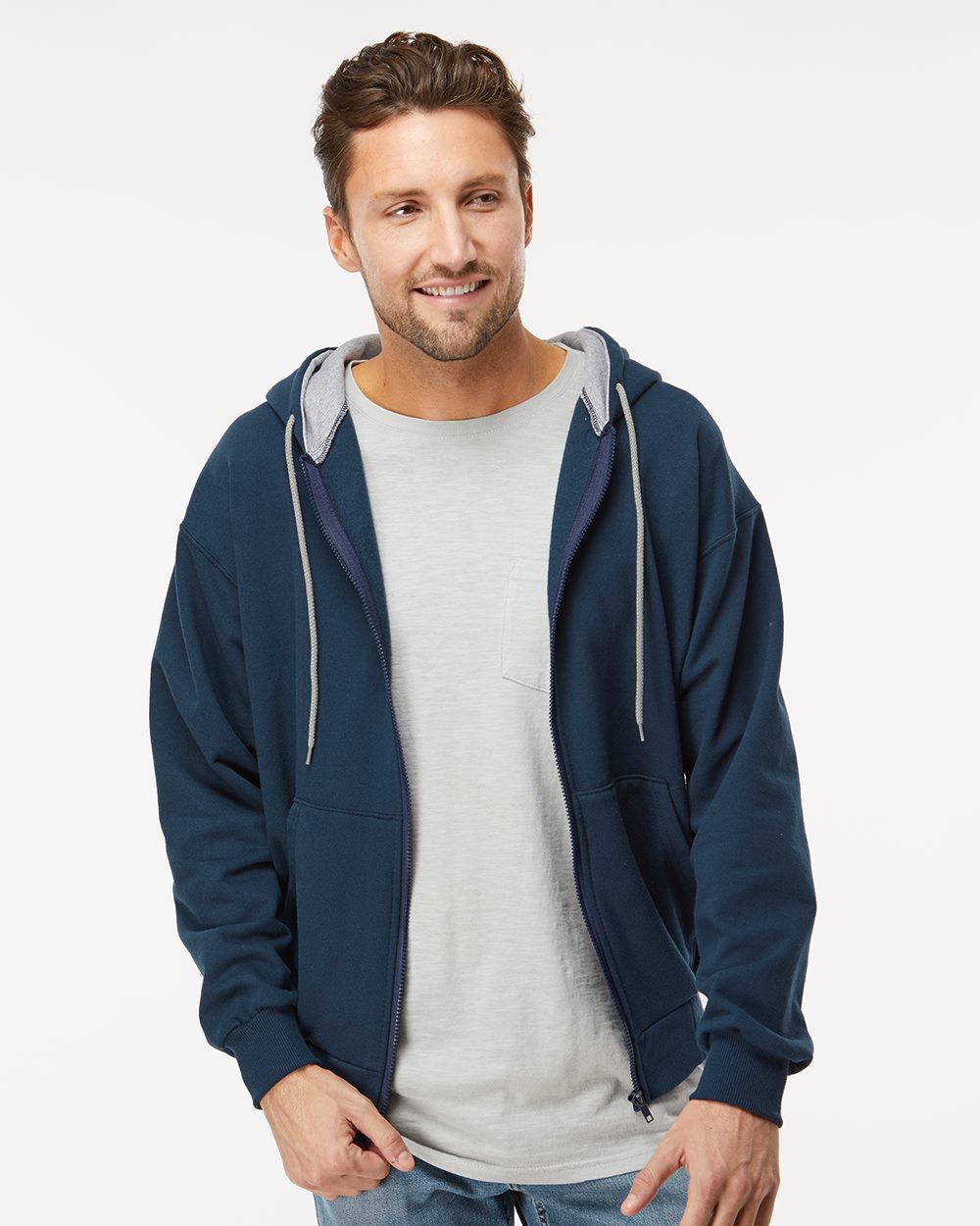 King Fashion Full-Zip Sweatshirt KF9047