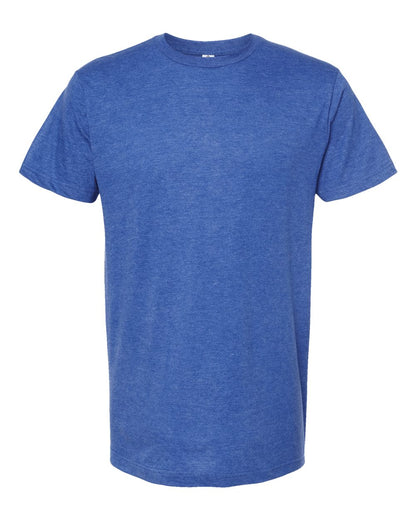 M&O Fine Jersey T-Shirt 4502 #color_Heather Royal