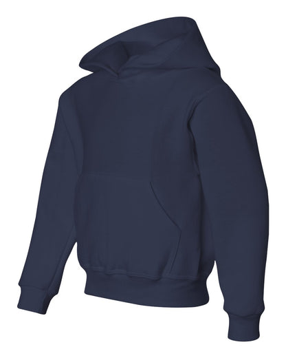 JERZEES NuBlend® Youth Hooded Sweatshirt 996YR #color_J. Navy