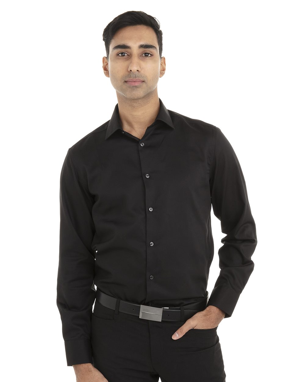 Calvin Klein Non-Iron Pincord Slim-Fit Shirt 18CC110