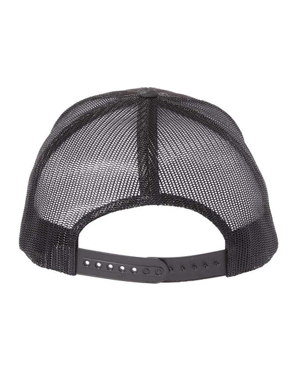 YP Classics Retro Trucker Cap 6606 #color_Poseidon Black