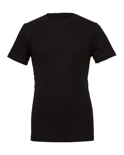 BELLA + CANVAS CVC Jersey Tee 3001CVC #color_Solid Black Blend