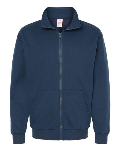 King Fashion Full-Zip Sweatshirt KF9016 #color_Navy