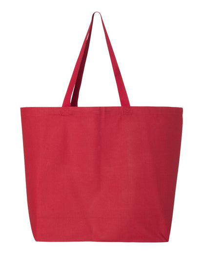 Q-Tees 25L Jumbo Tote Q600 #color_Red