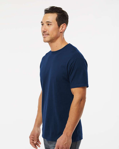 M&O Ring-Spun T-Shirt 5500 #colormdl_Deep Navy