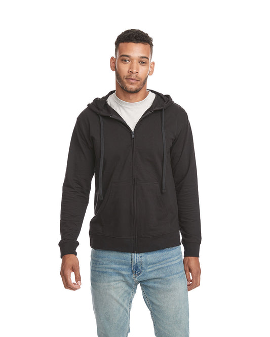 Next Level Apparel Adult Laguna French Terry Full-Zip Hooded Sweatshirt 9601
