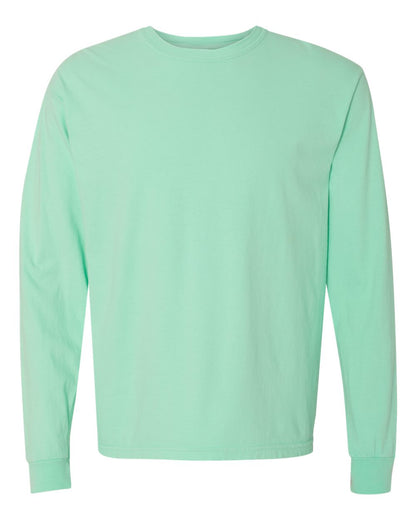 Comfort Colors Garment-Dyed Heavyweight Long Sleeve T-Shirt 6014 #color_Island Reef