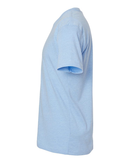 Flexfit Adult Premium 210 Fitted® Cap 6210 #color_Heather Columbia Blue