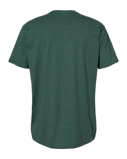 Flexfit Adult Premium 210 Fitted® Cap 6210 #color_Heather Forest Green
