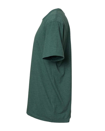 Flexfit Adult Premium 210 Fitted® Cap 6210 #color_Heather Forest Green
