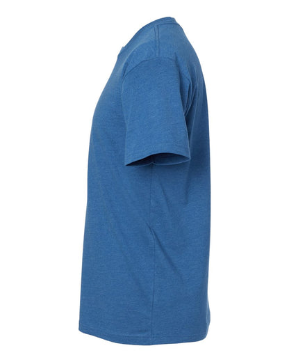 Flexfit Adult Premium 210 Fitted® Cap 6210 #color_Heather Cool Blue