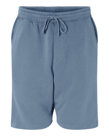 Independent Trading Co. Pigment-Dyed Fleece Shorts PRM50STPD #color_Pigment Slate Blue