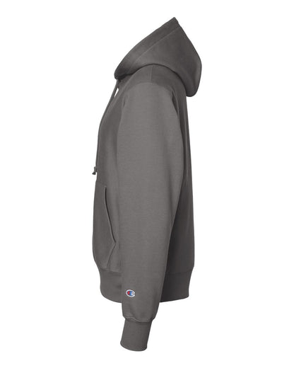 Champion Reverse Weave® Hooded Sweatshirt S101 #color_Stone Grey