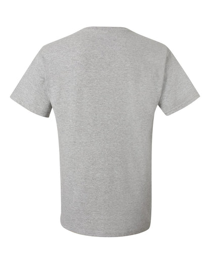 JERZEES Dri-Power® 50/50 Pocket T-Shirt 29MPR #color_Athletic Heather