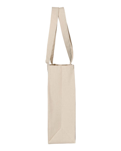 Q-Tees 12L Gussetted Shopping Bag Q1000 #color_Natural