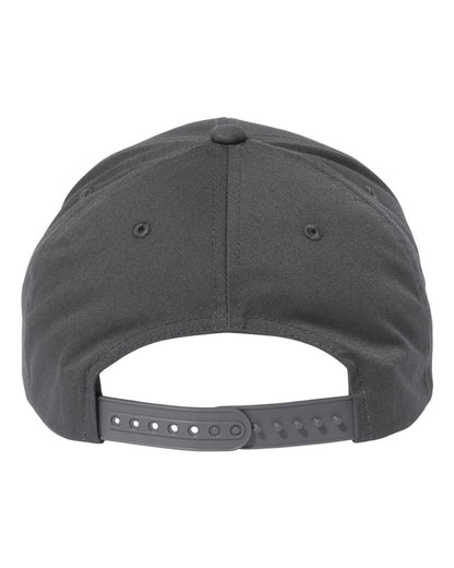 YP Classics CVC Snapback Cap 6389 #color_Charcoal