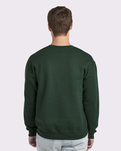 JERZEES NuBlend® Crewneck Sweatshirt 562MR #colormdl_Forest Green