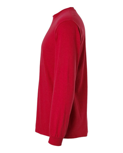 Gildan DryBlend® 50/50 Long Sleeve T-Shirt 8400 #color_Red