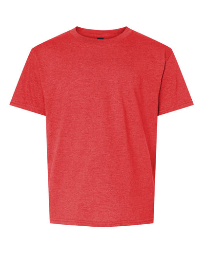 Gildan Softstyle® Youth CVC T-Shirt 67000B #color_Red Mist