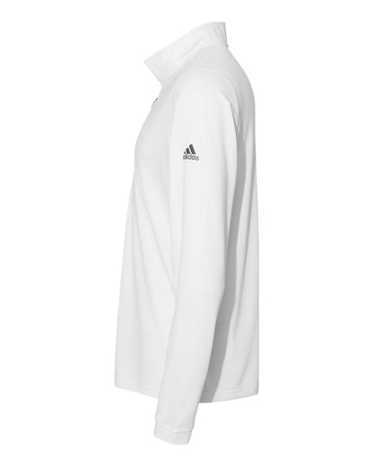 Adidas Lightweight Quarter-Zip Pullover A401 #color_White