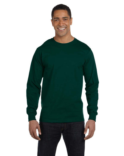 Gildan Adult Long-Sleeve T-Shirt G840 #color_FOREST GREEN