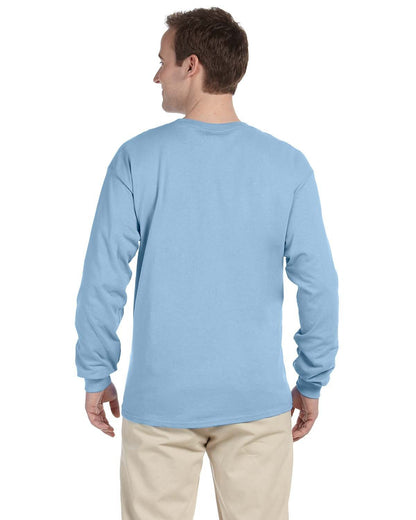 Gildan Adult Ultra Cotton® Long-Sleeve T-Shirt G240 #color_LIGHT BLUE