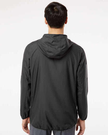 Adidas Hooded Full-Zip Windbreaker A524 #colormdl_Black