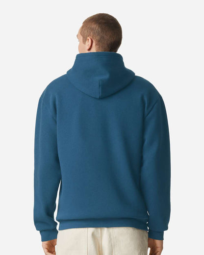 American Apparel ReFlex Fleece Full-Zip Hoodie RF497 #colormdl_Sea Blue