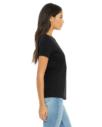BELLA + CANVAS Ladies' Relaxed Jersey Short-Sleeve T-Shirt B6400 #color_BLACK