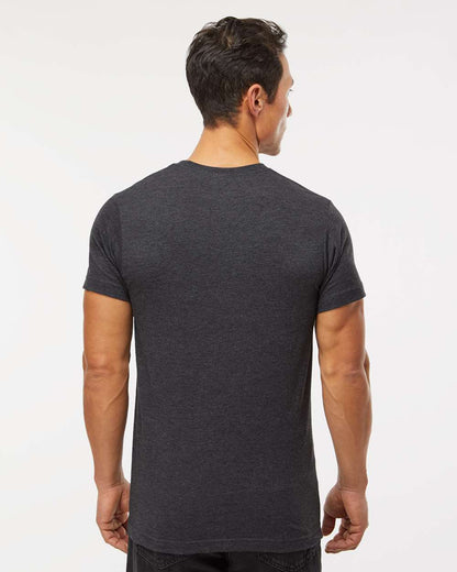 M&O Fine Jersey T-Shirt 4502 #colormdl_Heather Graphite