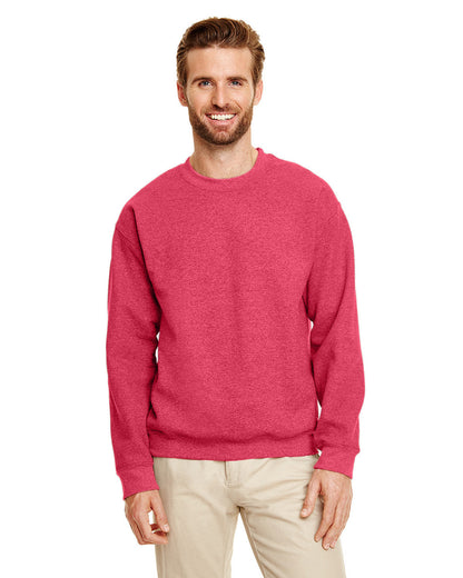 Gildan Adult Heavy Blend™ Fleece Crew G180 #color_HTH SPT SCRLT RD