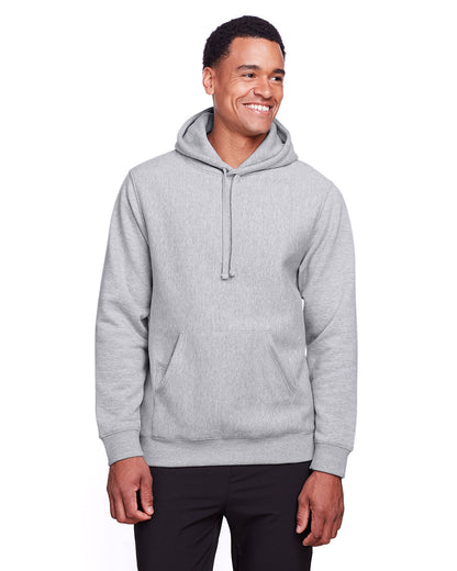 Team 365 Adult Zone HydroSport™ Heavyweight Pullover Hooded Sweatshirt TT96 #color_ATHLETIC HEATHER