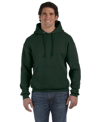 Fruit of the Loom Adult Supercotton™ Pullover Hooded Sweatshirt 82130 #color_FOREST GREEN