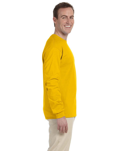 Gildan Adult Ultra Cotton® Long-Sleeve T-Shirt G240 #color_GOLD