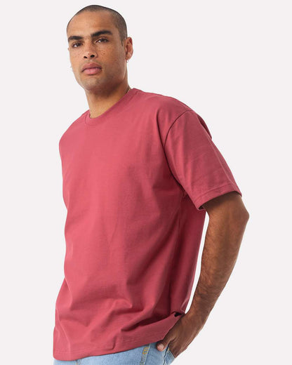 BELLA + CANVAS 7.5 oz Heavyweight Tee 4610 #colormdl_Vintage Red