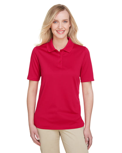 Harriton Ladies' Advantage Snag Protection Plus Polo M348W #color_RED