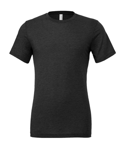 BELLA + CANVAS Triblend Tee 3413 #color_Solid Dark Grey Triblend