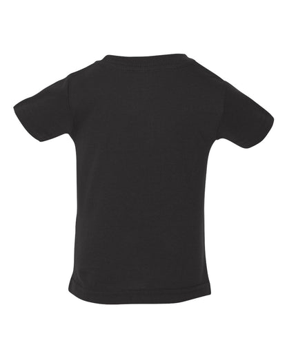 Rabbit Skins Infant Fine Jersey Tee 3322 #color_Black