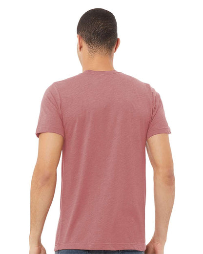 BELLA + CANVAS Triblend Tee 3413 #colormdl_Mauve Triblend