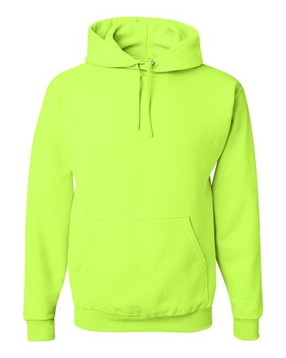 JERZEES NuBlend® Hooded Sweatshirt 996MR #color_Safety Green