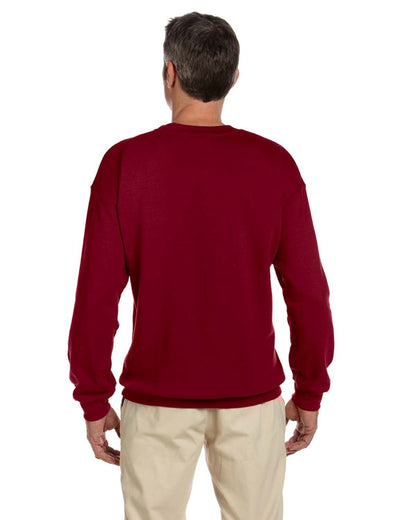 Gildan Adult Heavy Blend™ Fleece Crew G180 #color_GARNET