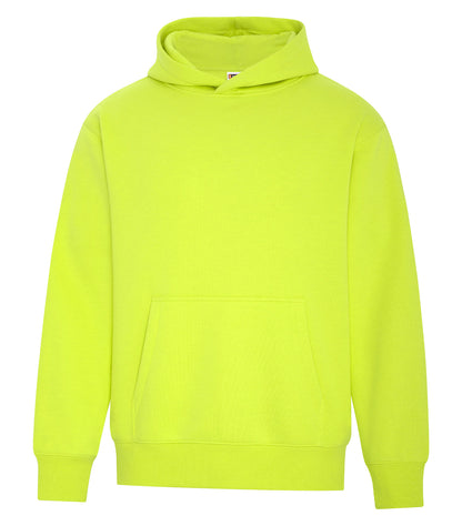 ATC WeRK Heavyweight Fleece Hood WERK420 #color_Safety Yellow