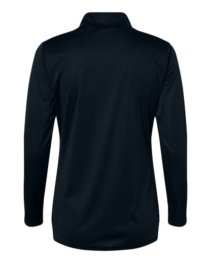 C2 Sport Women's Quarter-Zip Pullover 5602 #color_Black