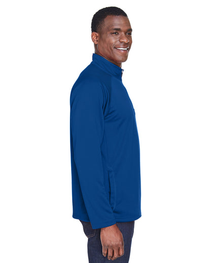 Devon & Jones Men's Stretch Tech-Shell® Compass Quarter-Zip DG440 #color_TRUE ROYAL