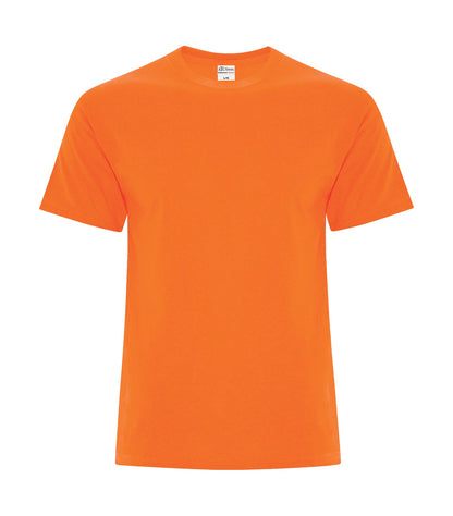 Atc Everyday Collection Everyday Cotton Blend Tee ATC5050 #color_Safety Orange